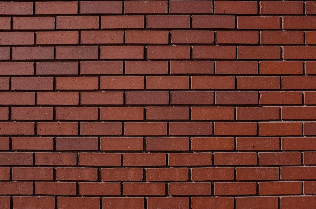 red bricks wall